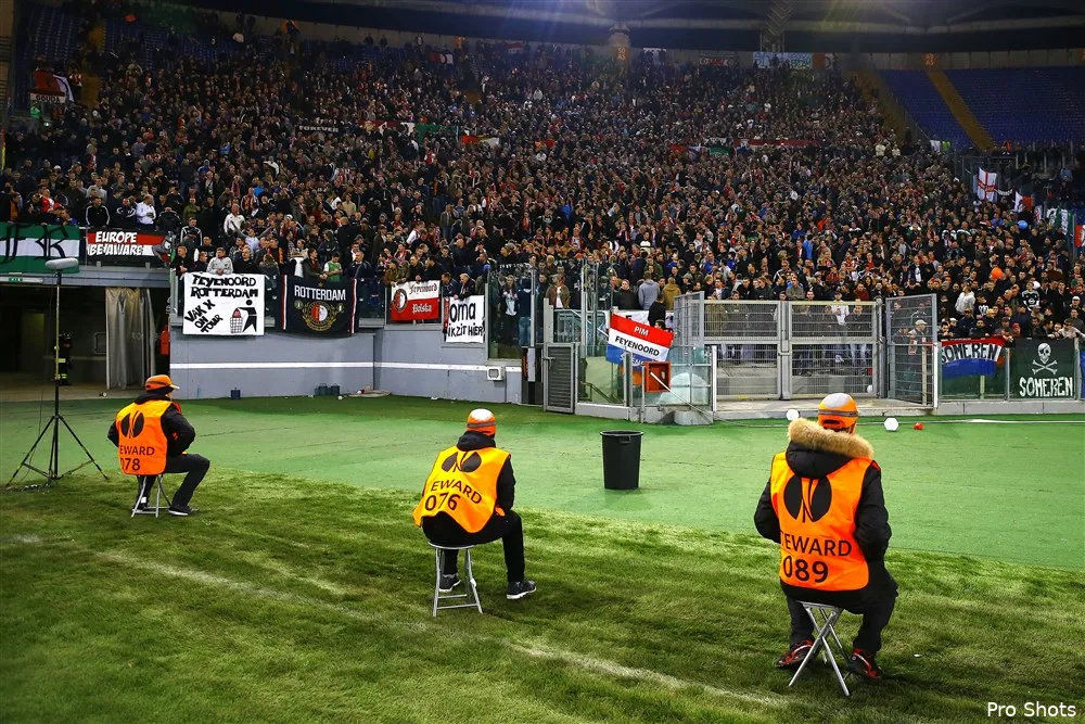 UEFA staat geen uitsupporters toe in voorrondes