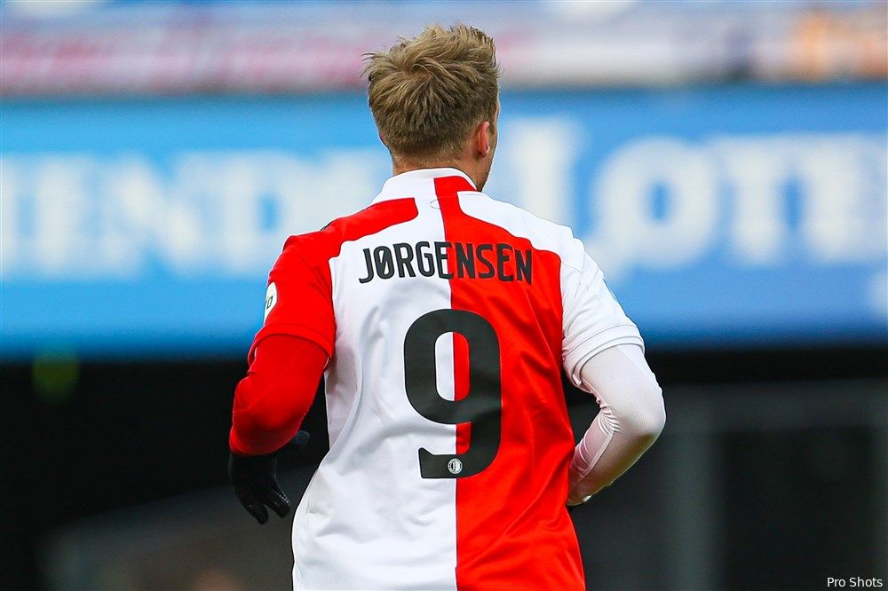 Jørgensen vertrekt bij Kopenhagen; mist duel tegen Feyenoord