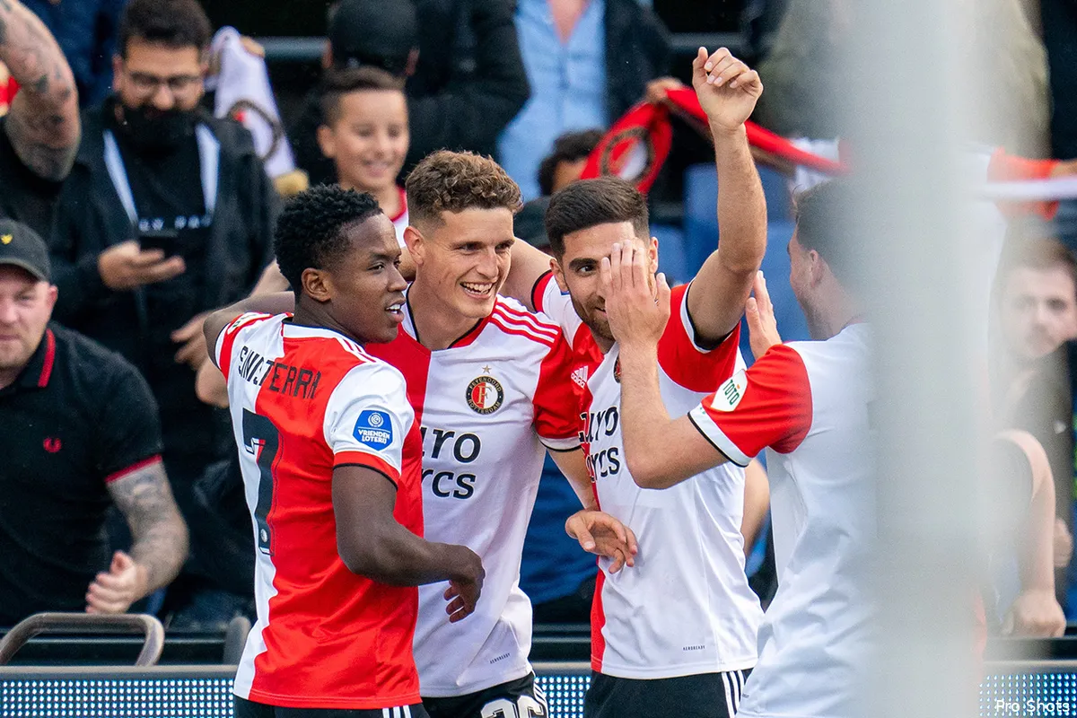 Guus Til met hattrick belangrijk voor Feyenoord tegen FC Drita