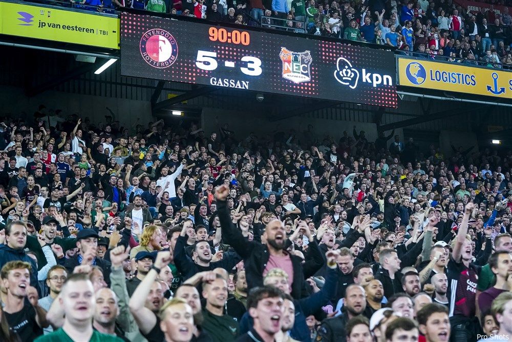 MATCHDAY! Feyenoord ontvangt NEC in De Kuip