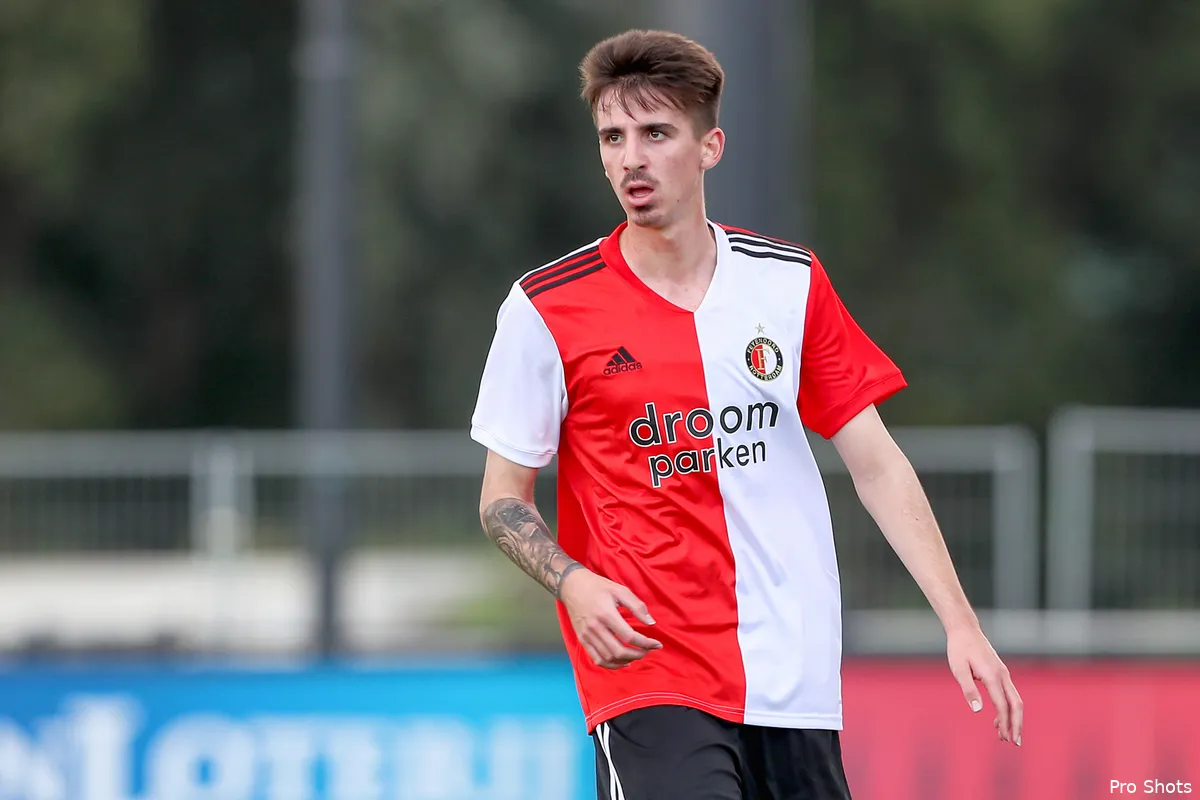 Bernardo Silva vertrekt bij Feyenoord Onder 21