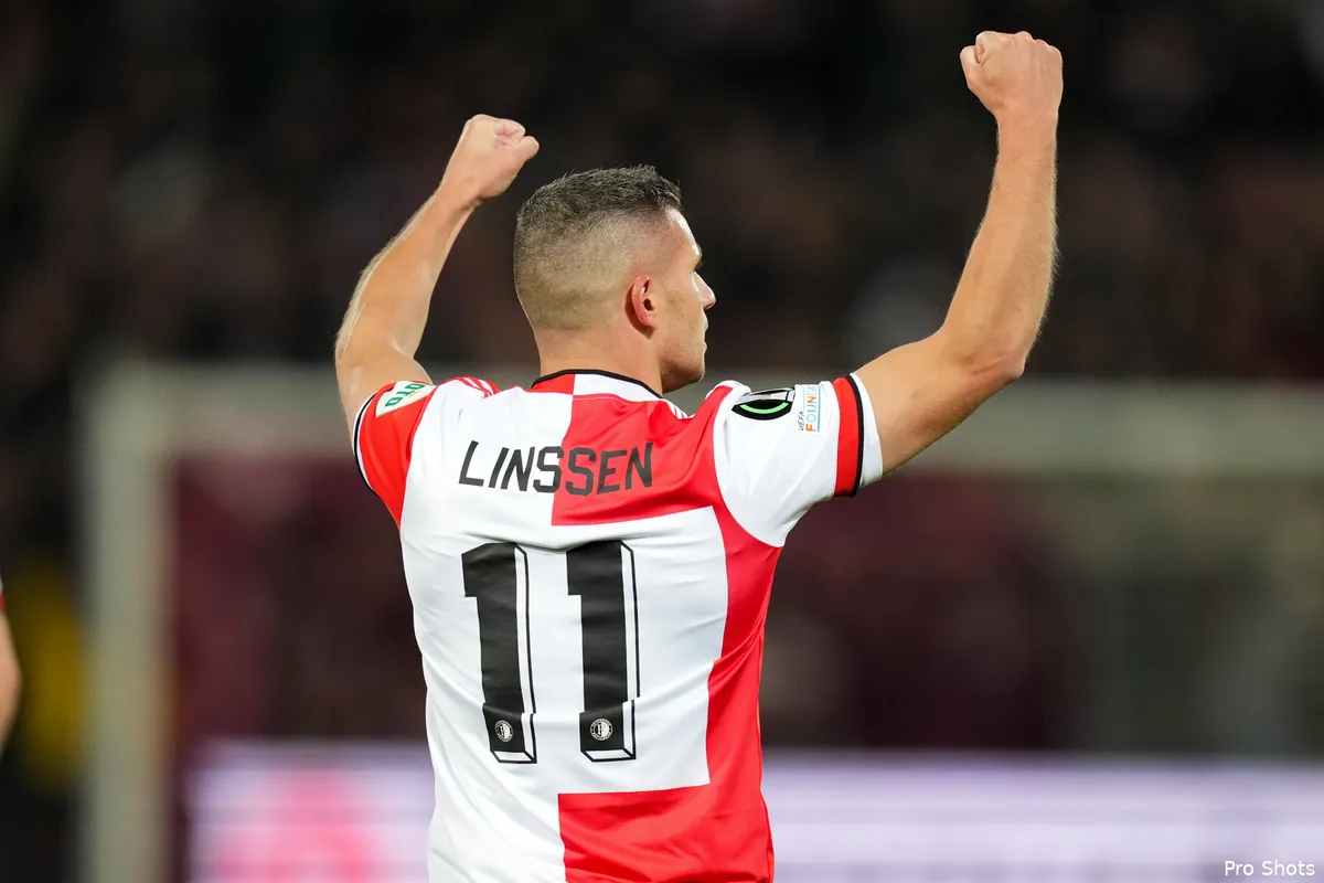 Opstelling Feyenoord: Linssen op tijd fit