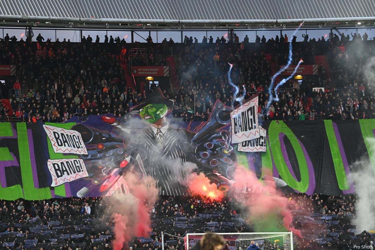 Voorprogramma Feyenoord - Lazio: DJ Panic op het veld