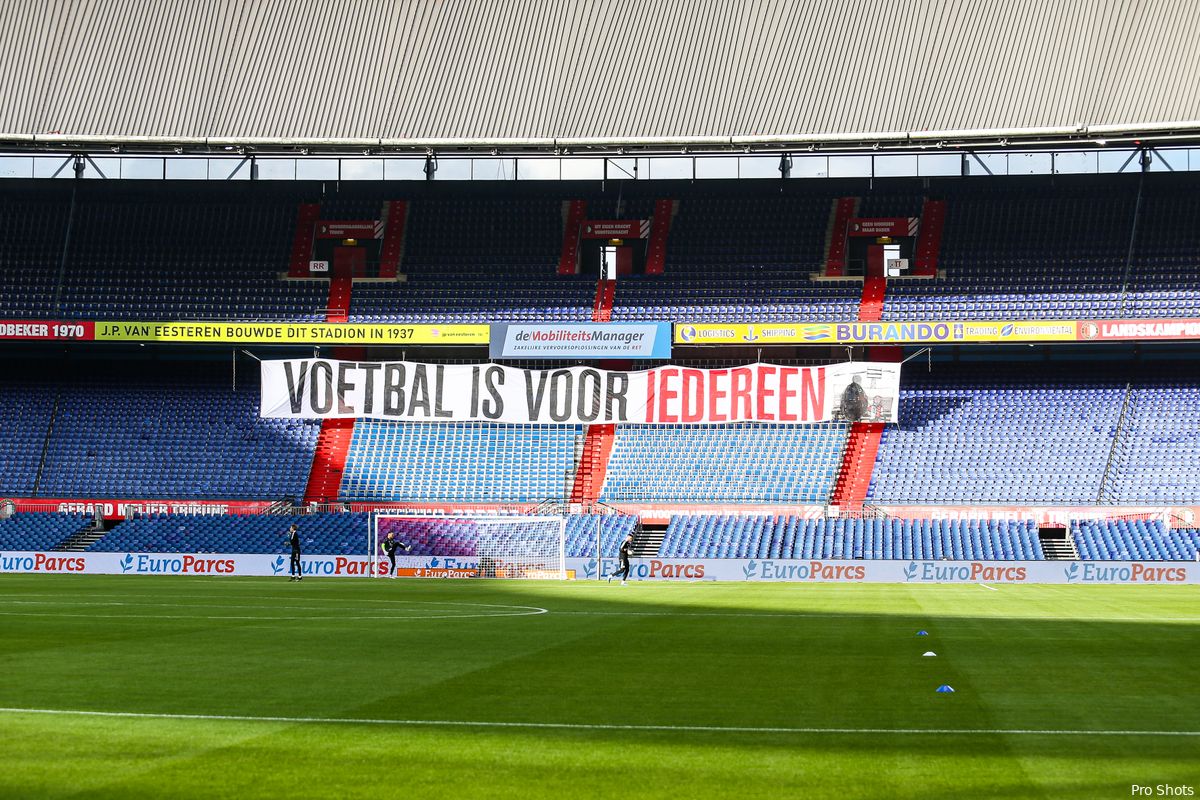 Alle kaarten voor Feyenoord - Sparta Rotterdam geclaimd