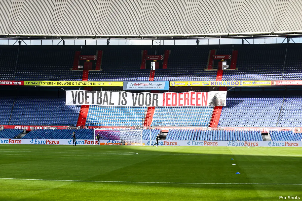 Alle kaarten voor Feyenoord - Sparta Rotterdam geclaimd