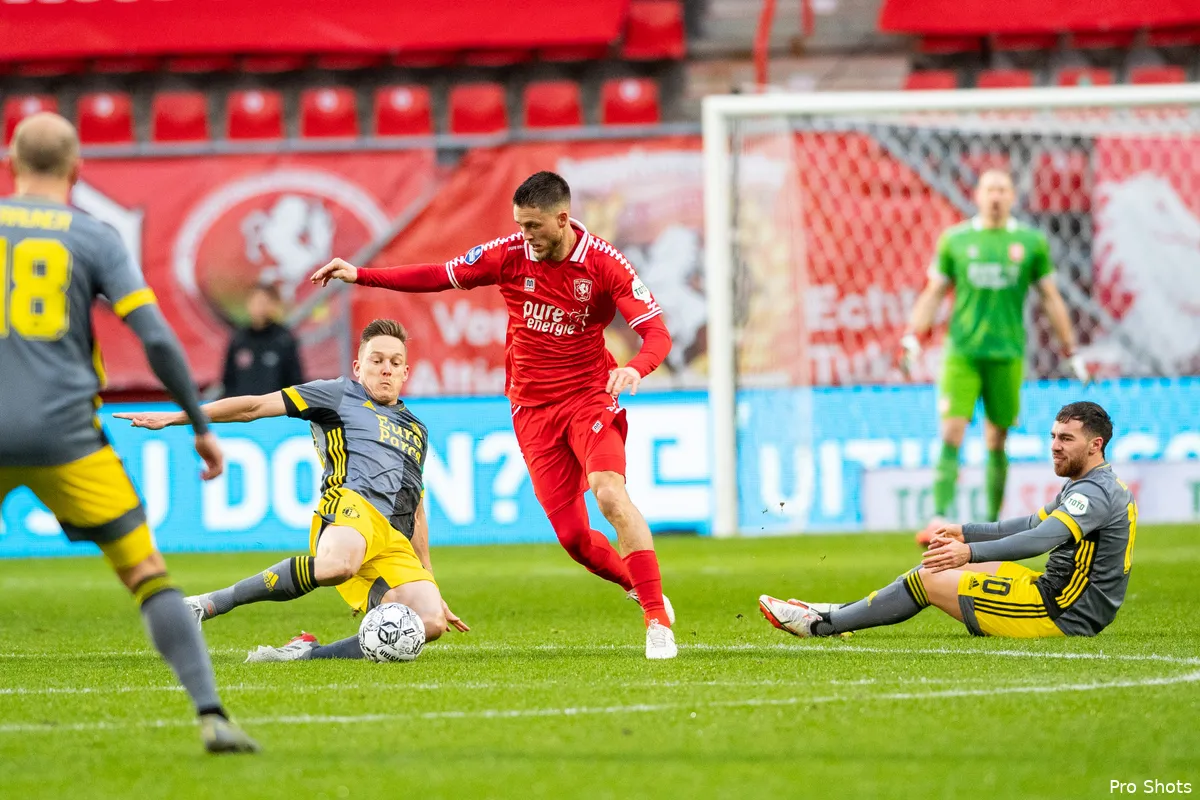 Feyenoord houdt punt over aan troosteloos duel bij FC Twente