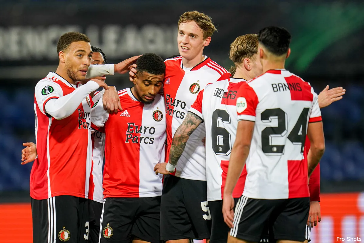 Groep E: Feyenoord eindigt met veertien punten