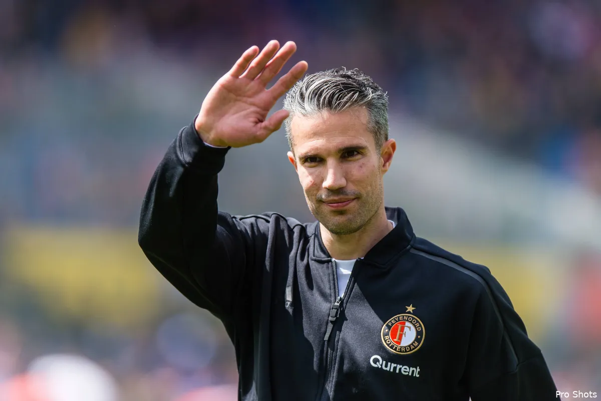 Van Persie: ''Bij Wim heb ik dat nooit''