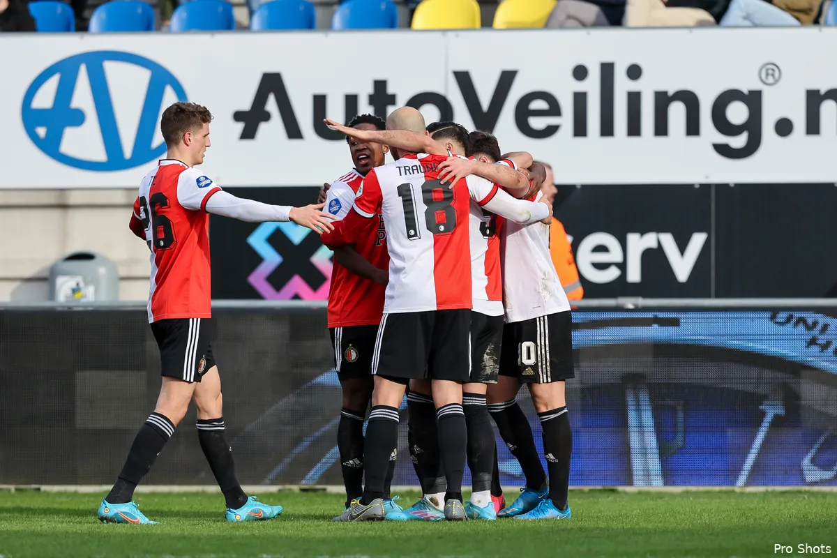 Feyenoord trekt met moeite zege op RKC over de streep