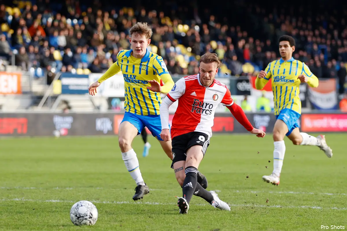 ''Er worden fouten gemaakt, maar Feyenoord dwingt dat wel af''