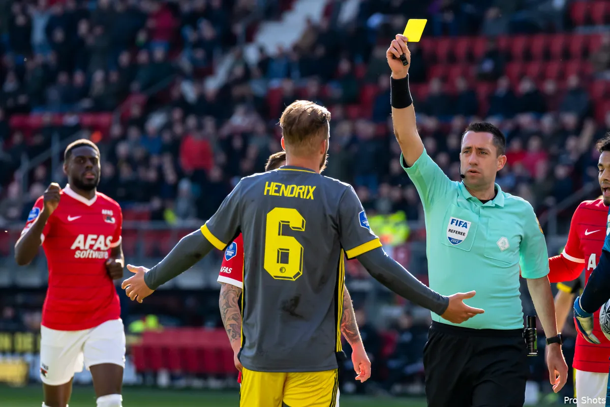 Belachelijke penalty's kosten Feyenoord drie punten in Alkmaar
