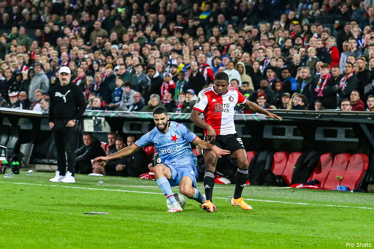 ''In De Kuip had Slavia geluk dat het bij 2-1 bleef''