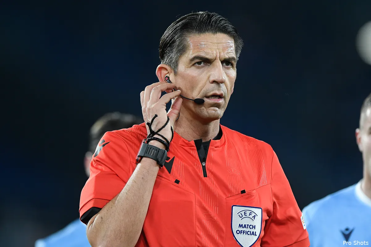 Duitser fluit Slavia Praag - Feyenoord