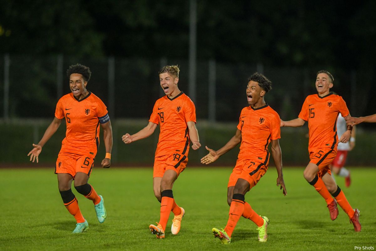 Slory helpt Oranje Onder 17 met goal en assist aan finaleplaats EK