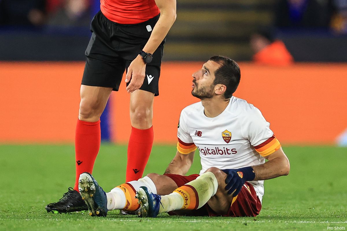'AS Roma-sterkhouder Mkhitaryan twijfelgeval voor finale tegen Feyenoord'