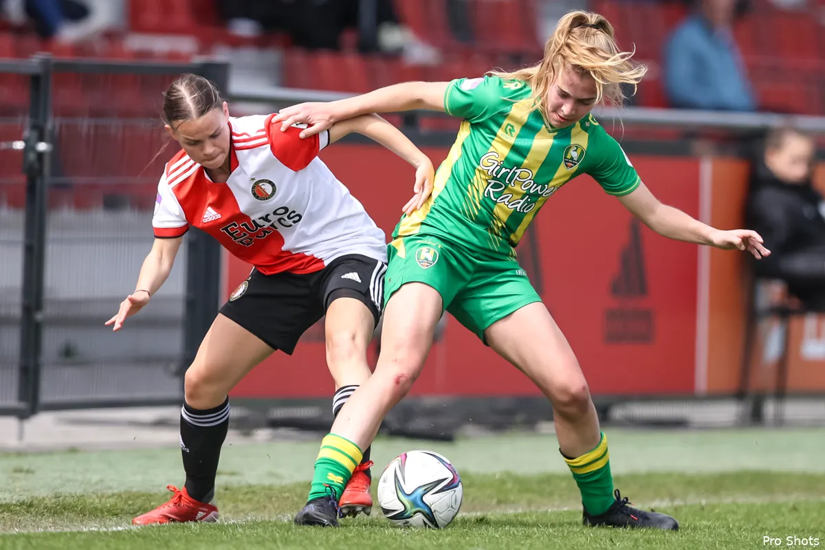 Feyenoord V1 beleeft offday en gaat fors onderuit tegen ADO