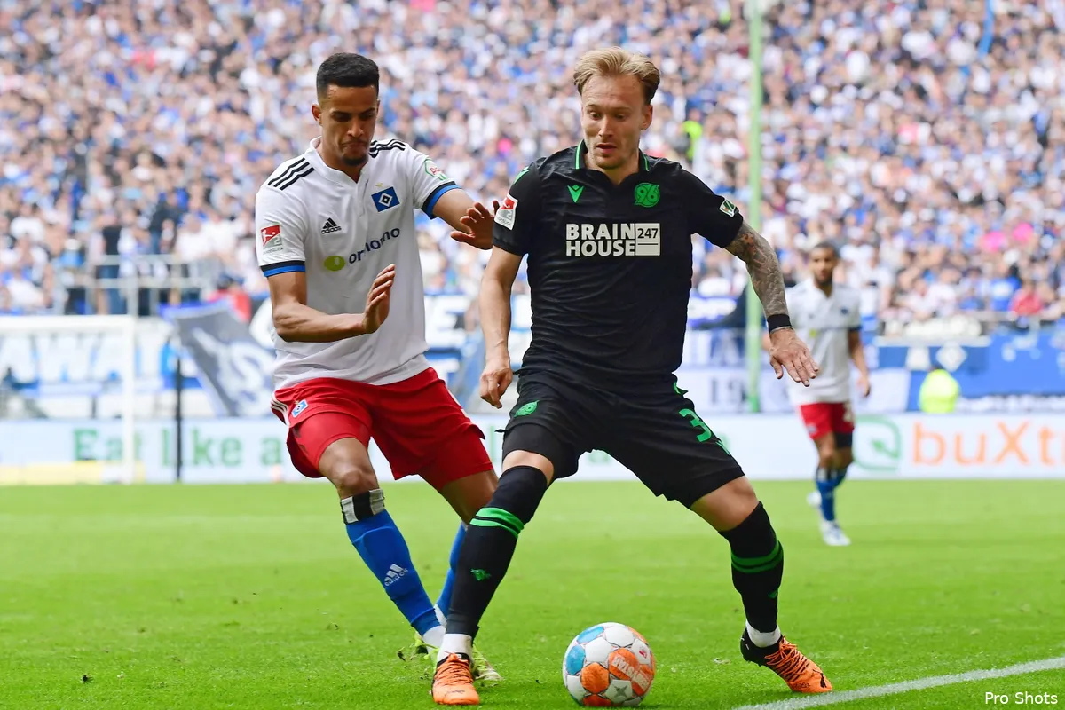 'Hannover 96 kan vraagprijs Feyenoord voor Diemers niet betalen'