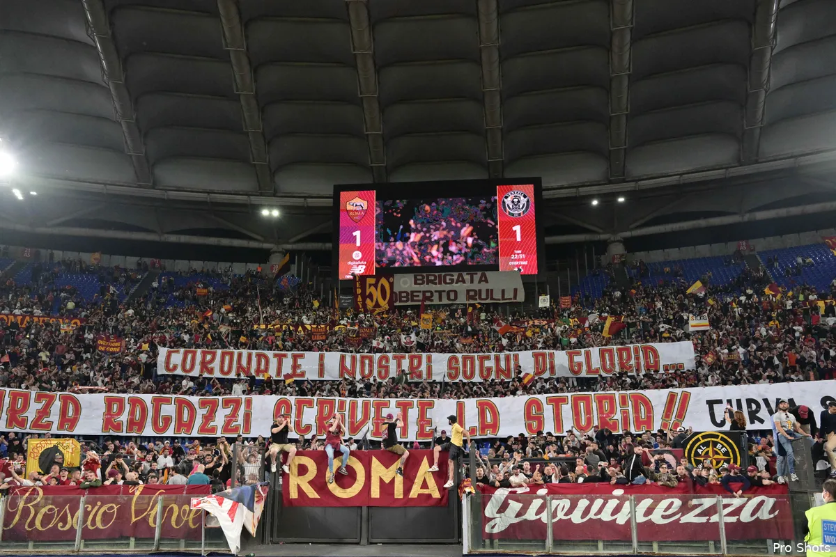 Veel vertrouwen bij supporters AS Roma: ''We winnen makkelijk''
