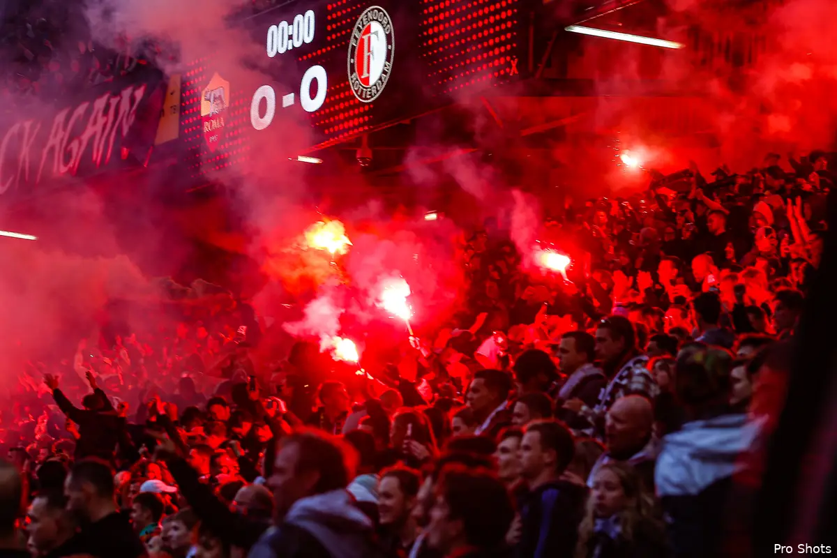 Bookmaker: 100x je inzet voor winst Feyenoord op AS Roma