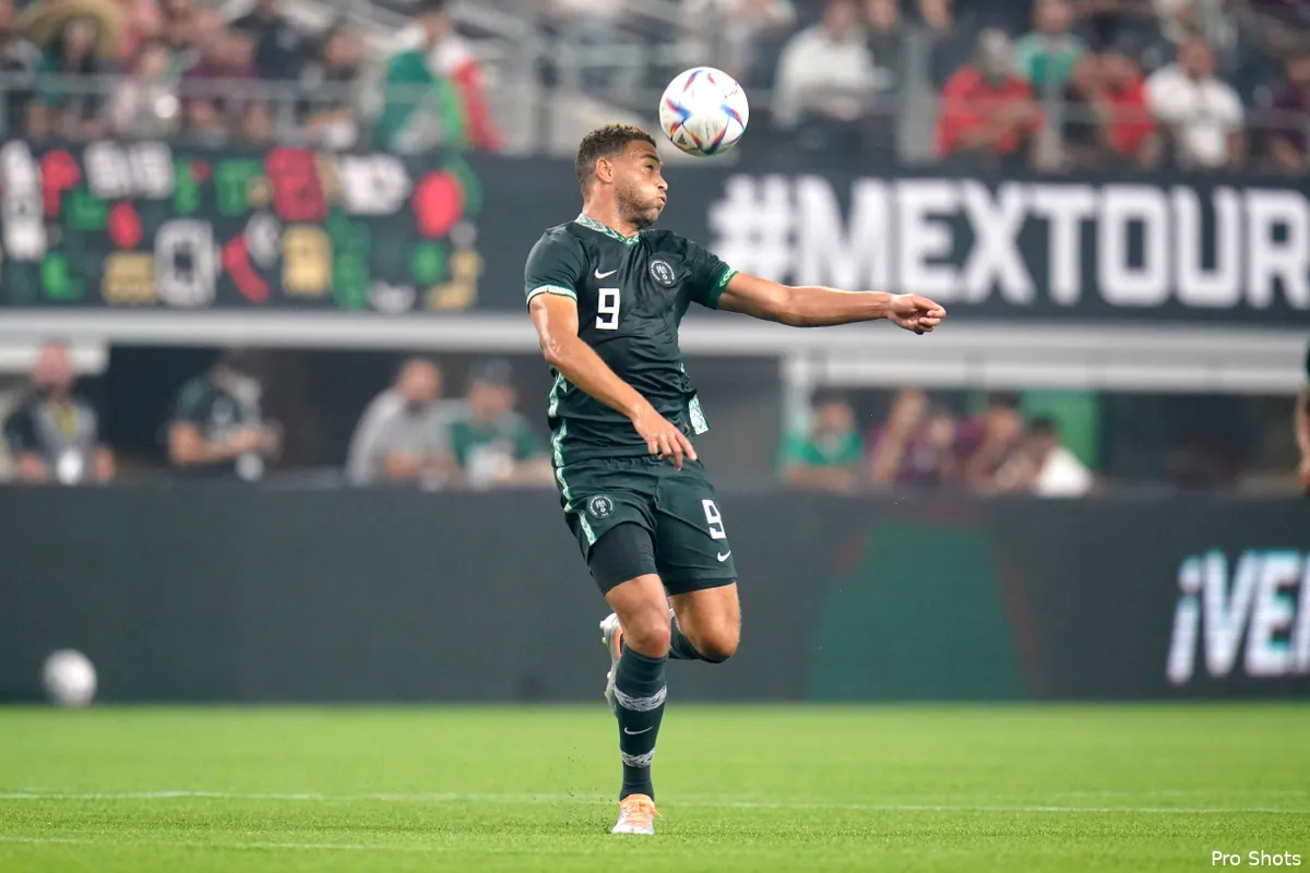 Dessers maakt eerste doelpunt voor Nigeria