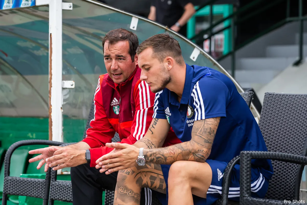 Khalid Benlahsen langer bij Feyenoord