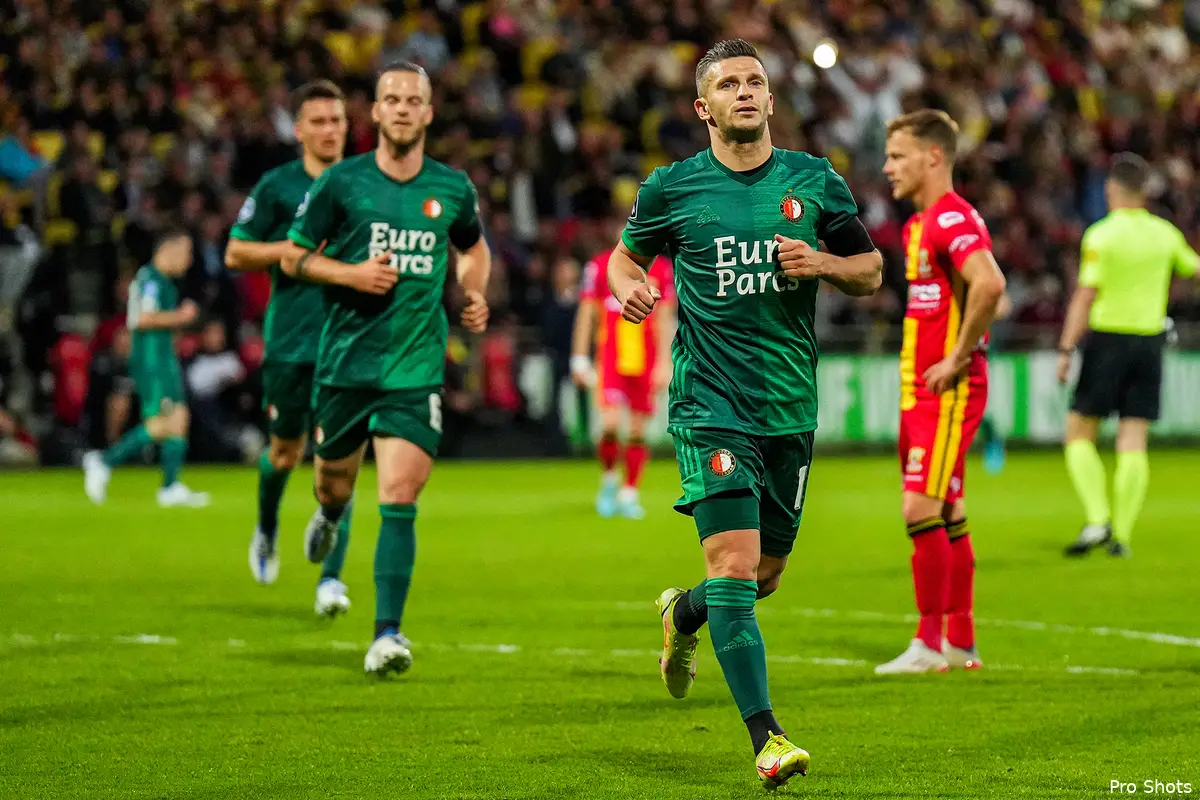 Sterk gewijzigd Feyenoord pakt drie punten in Deventer