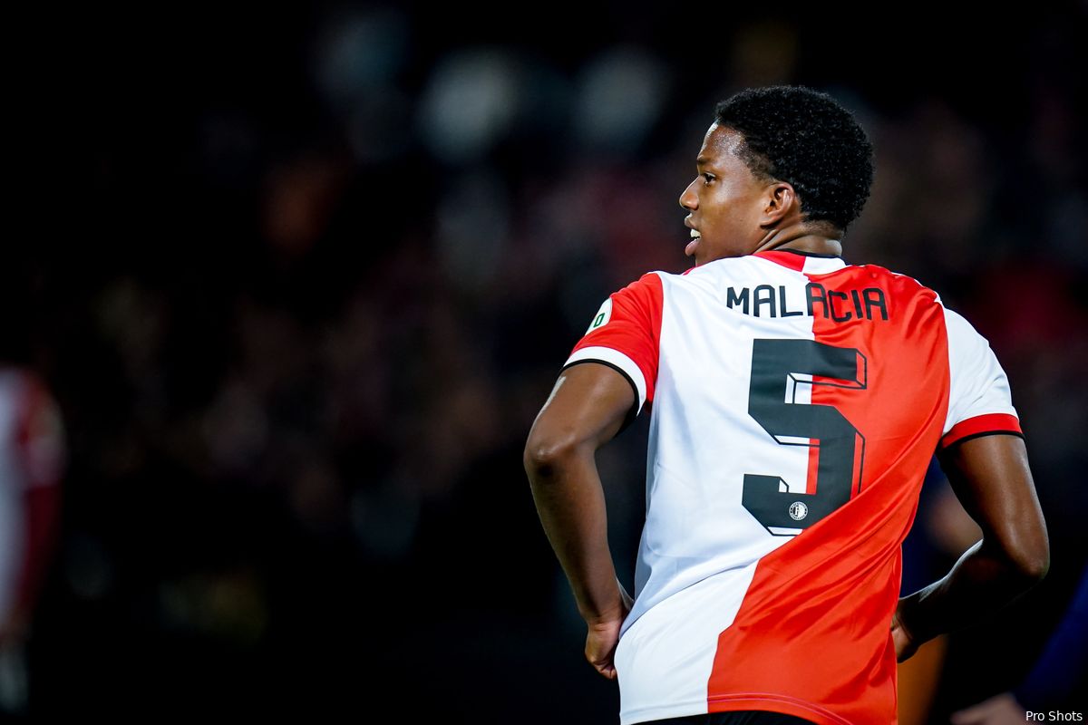 VI: Malacia nadert akkoord met Manchester United
