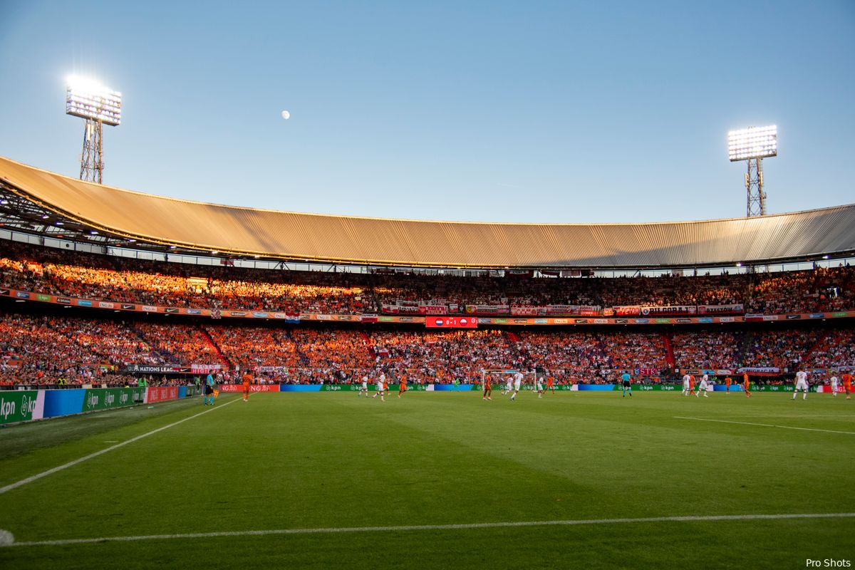 Nederlands elftal treft Kroatië in De Kuip
