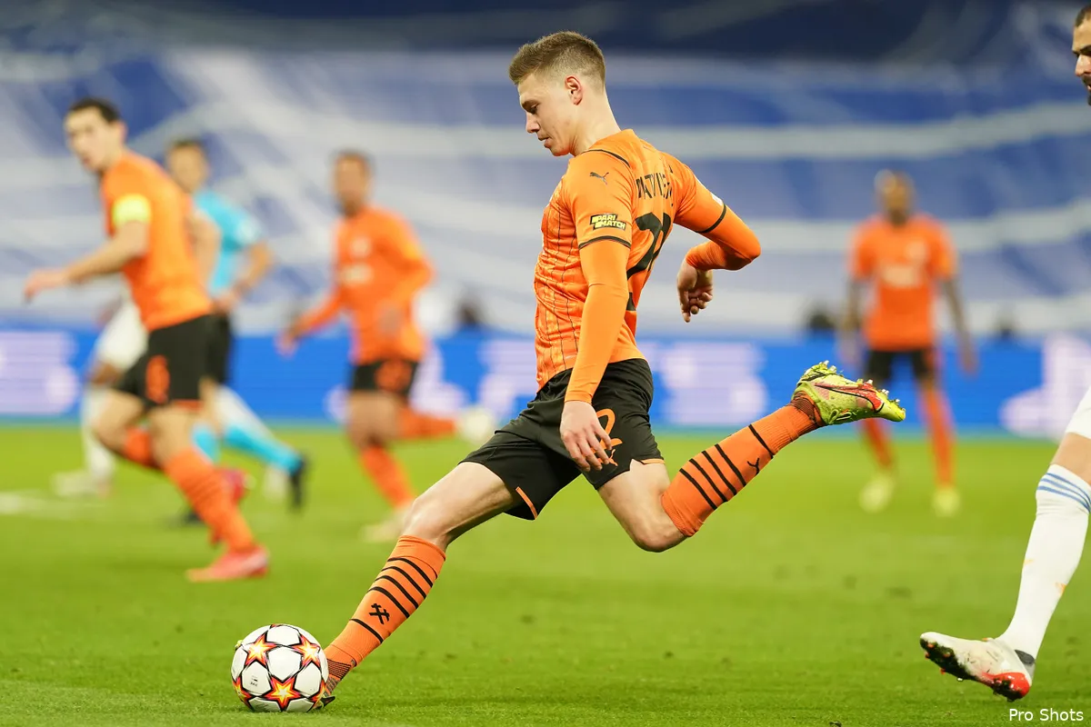 'Verdediger Mykola Matvienko deze week in Rotterdam voor onderhandelingen'