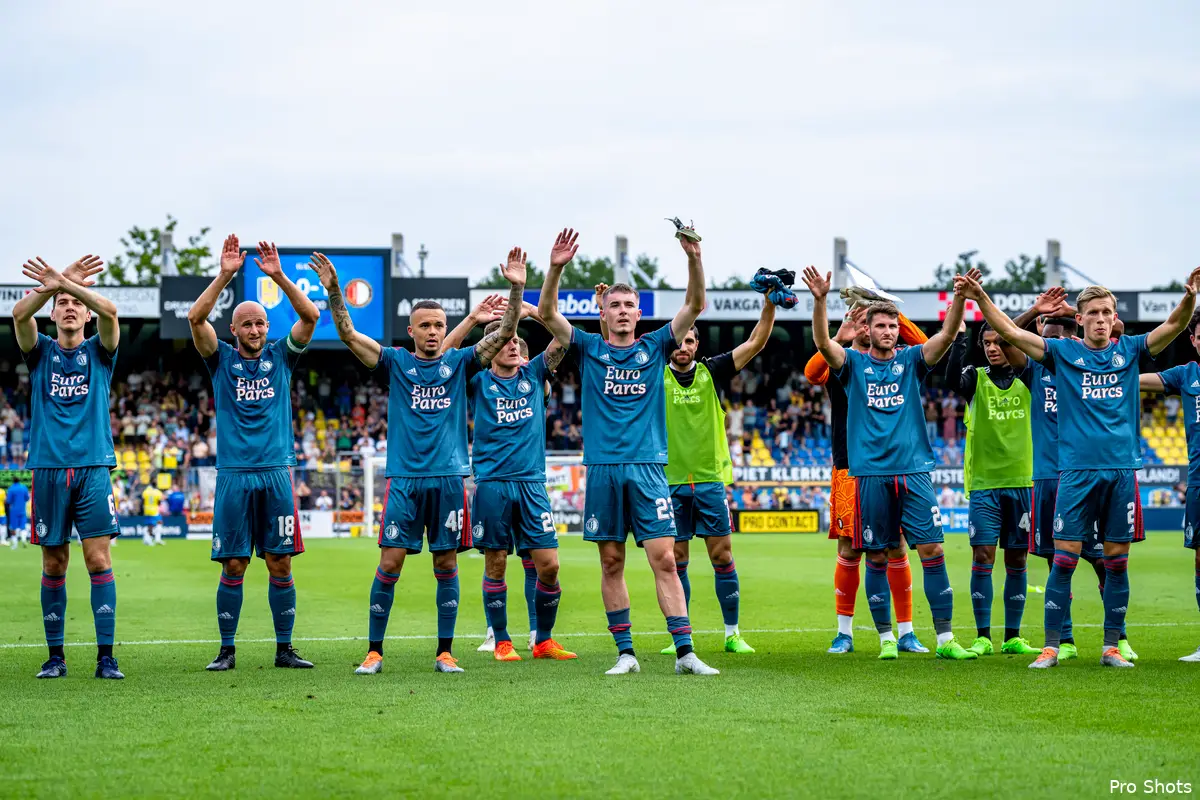 Eredivisie: Feyenoord tweede met wedstrijd meer gespeeld