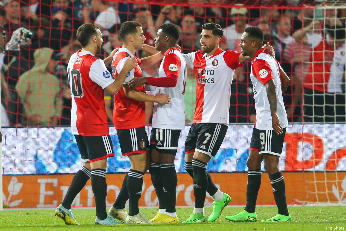 Opstelling Feyenoord: Slot houdt vast aan zelfde elf