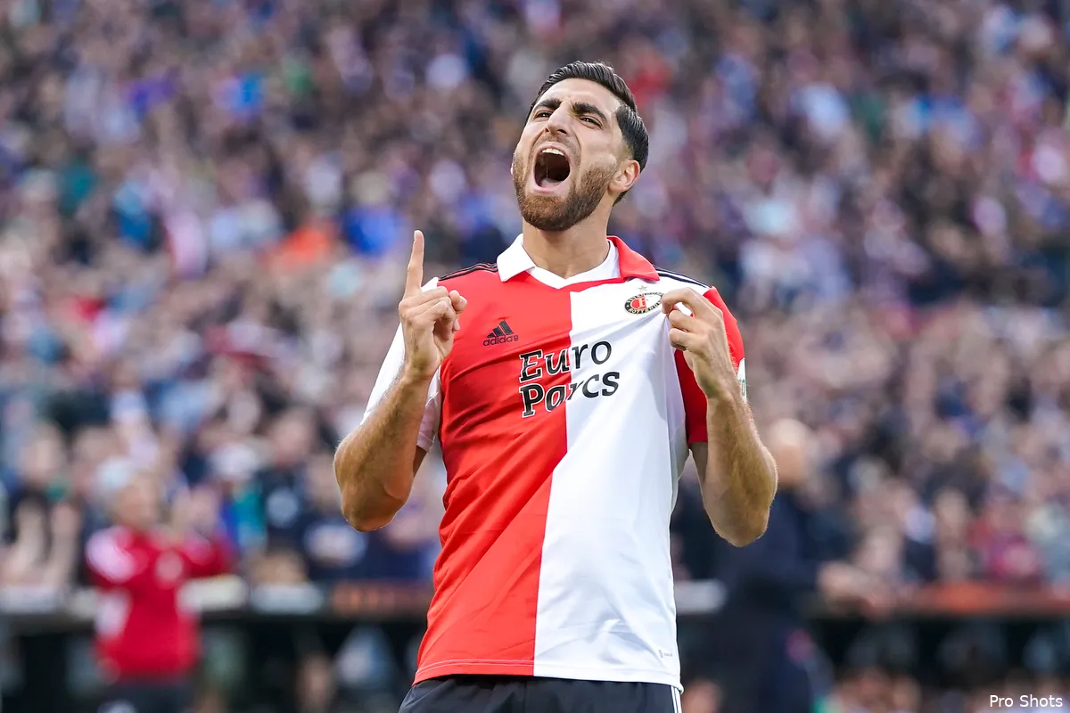 Jahanbakhsh geniet: ''Avondwedstrijden in De Kuip zijn altijd speciaal''