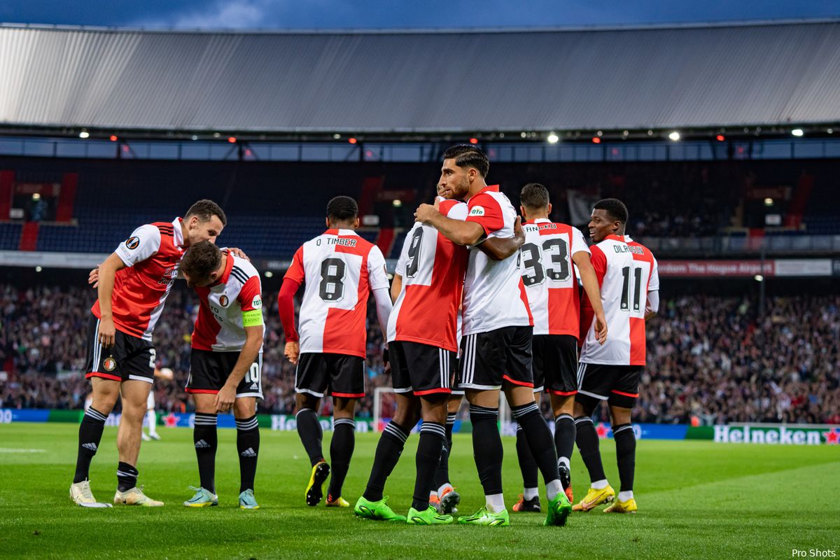 Indrukwekkend Feyenoord rekent na galavoorstelling af met Sturm Graz