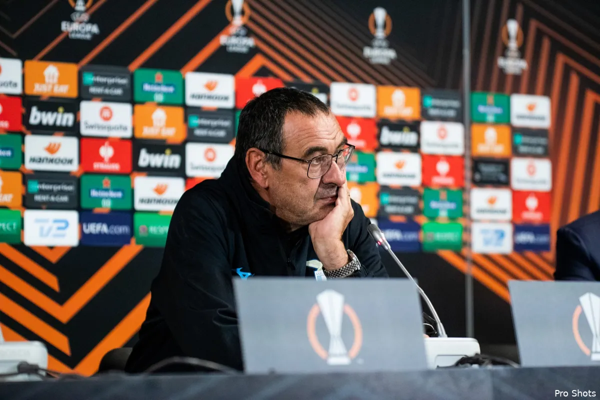 SS Lazio-trainer Sarri dreigt met vertrek na afstraffing