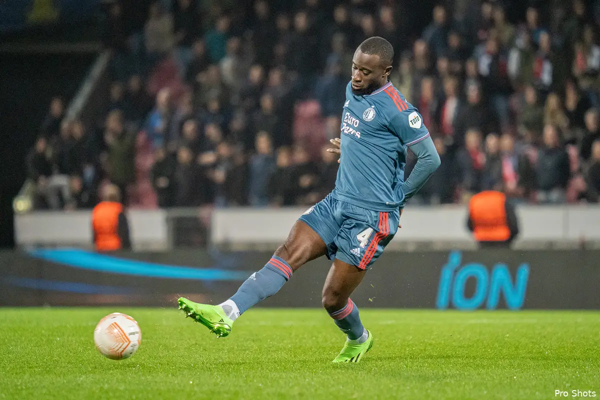 Vermoedelijke opstelling Feyenoord: Pedersen, Geertruida en Szymanski