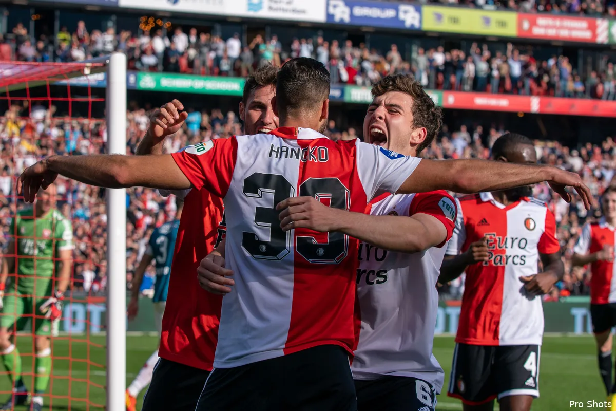 Vermoedelijke opstelling Feyenoord: Rasmussen en Dilrosun