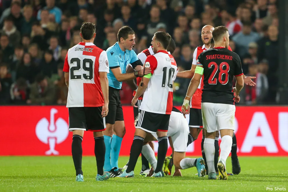 ''Ik vond hem een beetje irritant, die scheidsrechter''