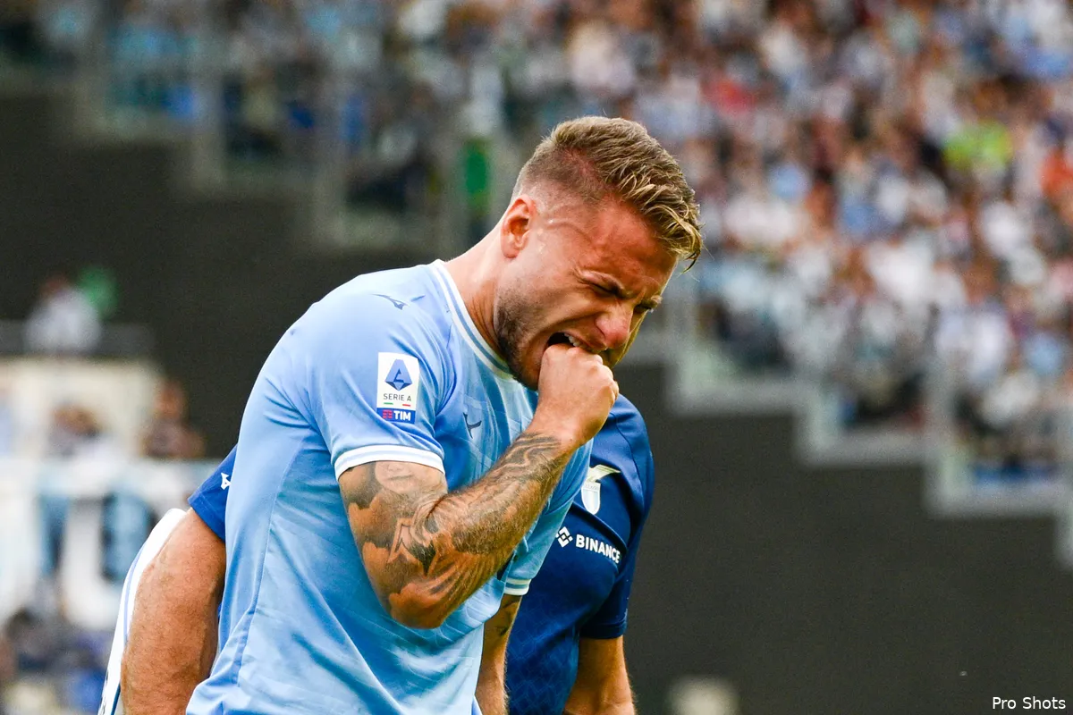 Feyenoord treft Lazio zonder spits Immobile