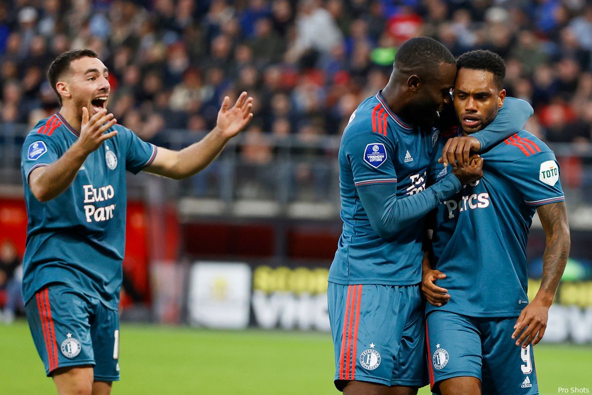 Feyenoord wint mede door wereldgoal Danilo van AZ