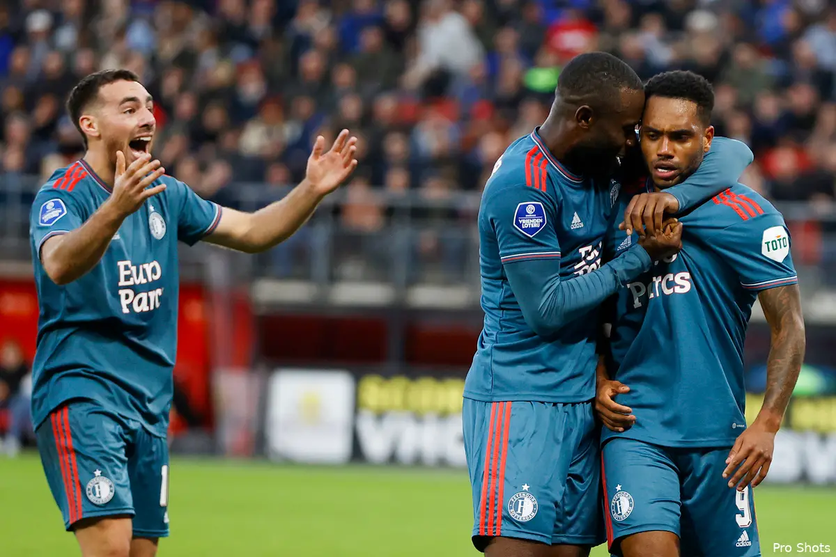 Feyenoord wint mede door wereldgoal Danilo van AZ