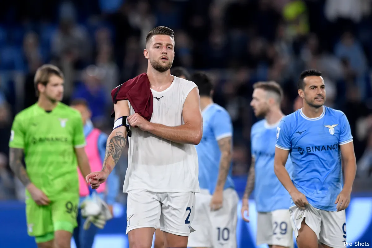 Lazio verliest generale repetitie voor Feyenoord-uit