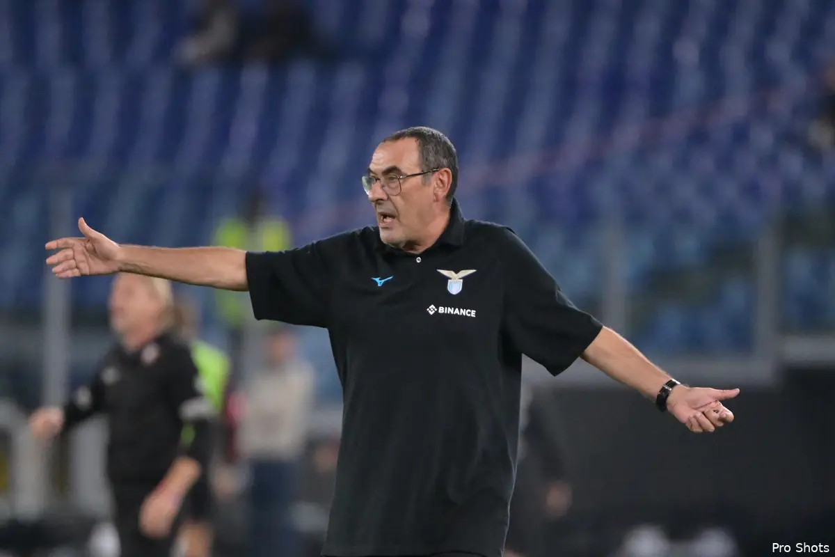 Sarri niet blij met UEFA en Feyenoord: ''Voelen ons bedrogen''