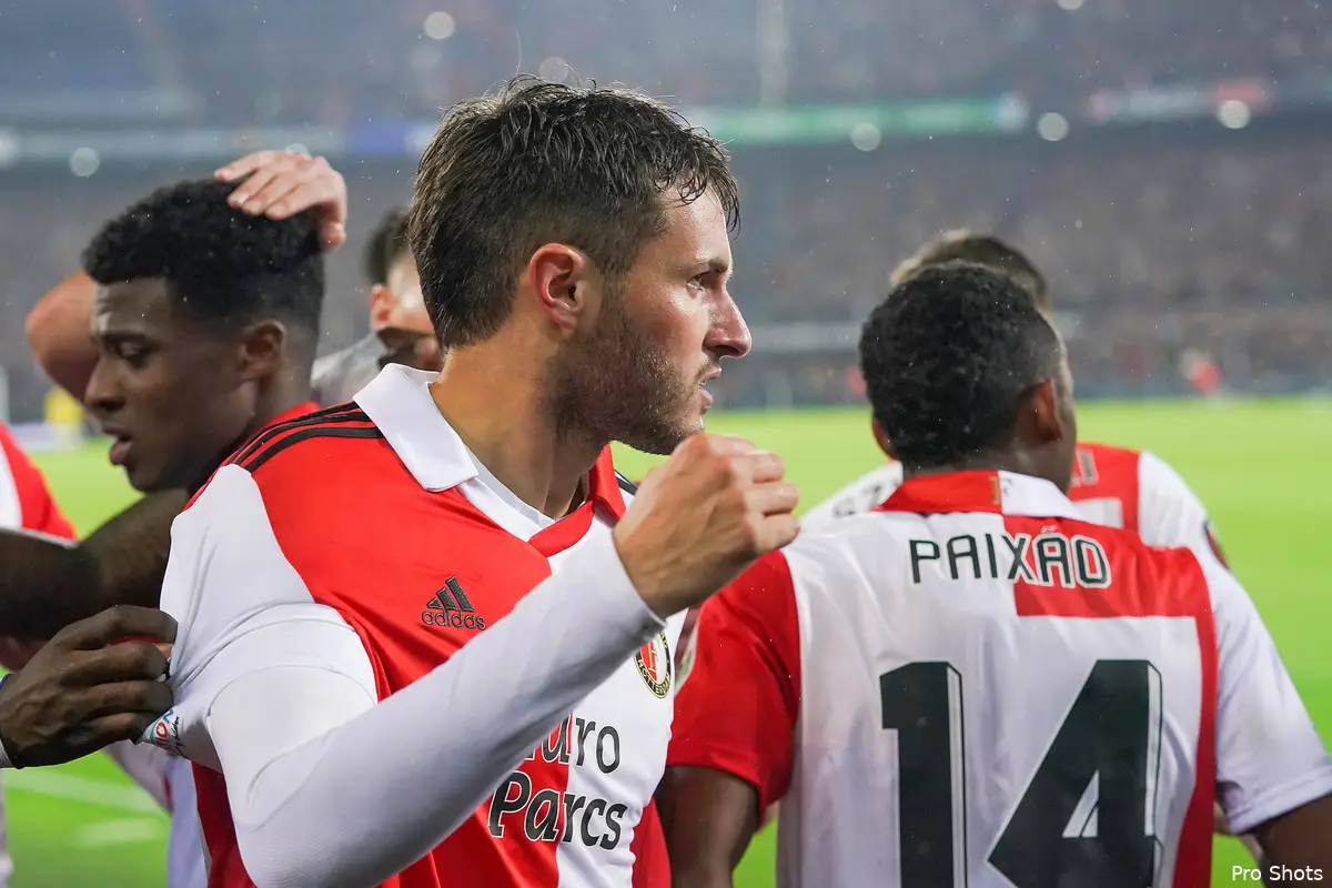 Opstelling Feyenoord: Gimenez in de punt van de aanval