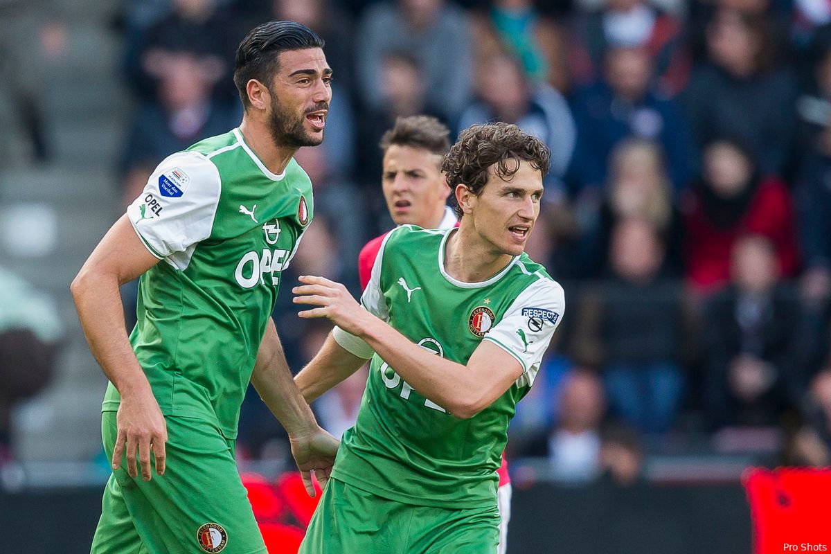 'Feyenoord speelt volgend seizoen in groen uittenue'