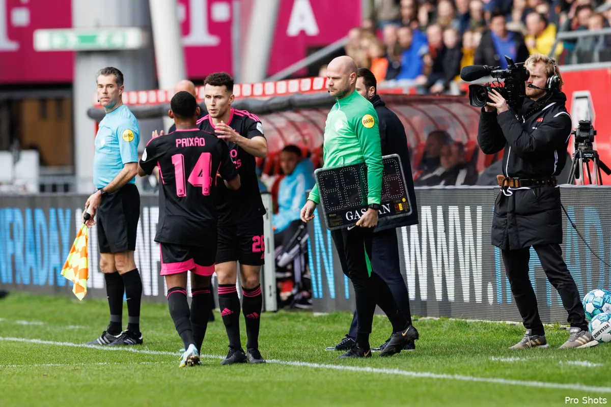 Dilrosun en Paixão twijfelgevallen; basisplaats voor Wieffer