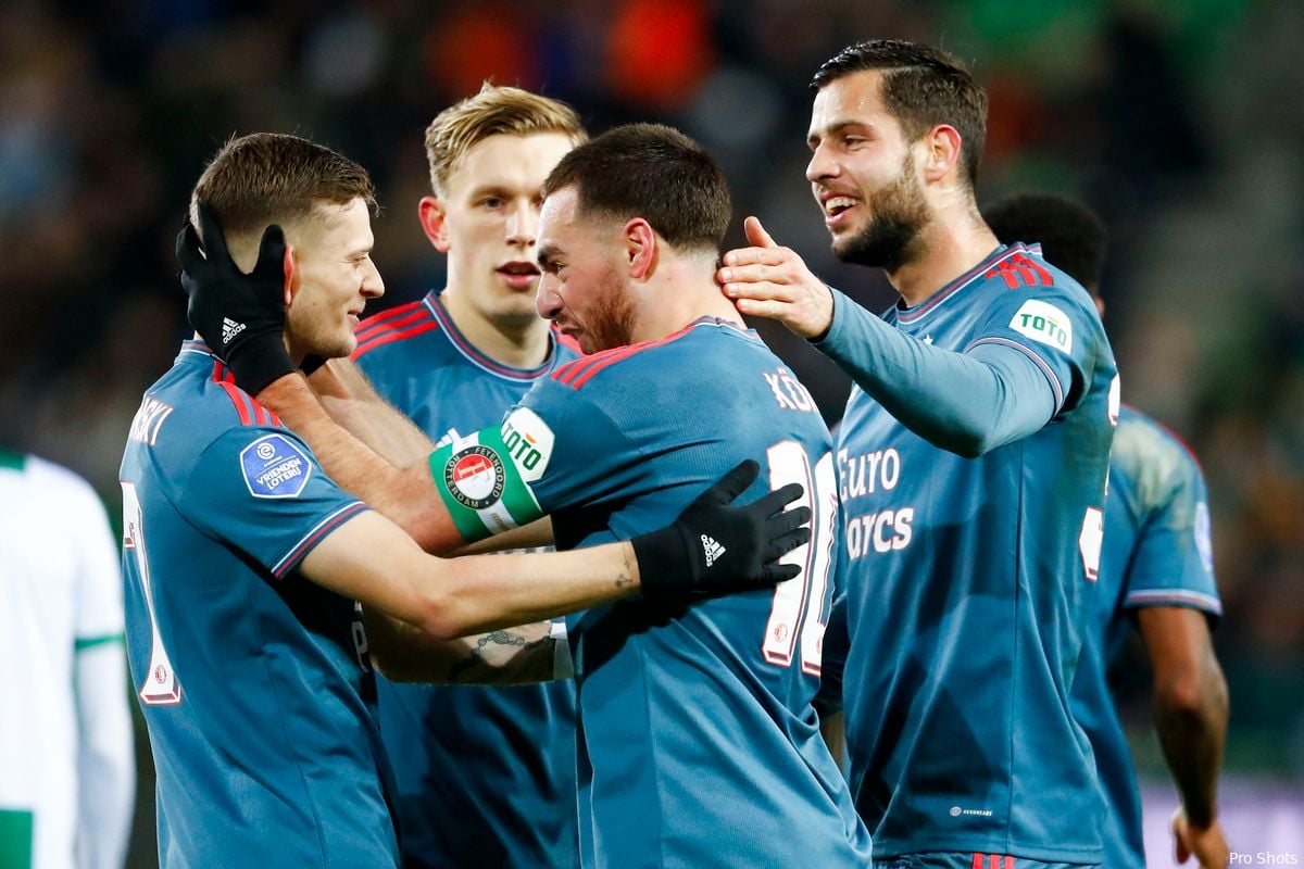 Drie Feyenoorders in Elftal van de Week van De Telegraaf