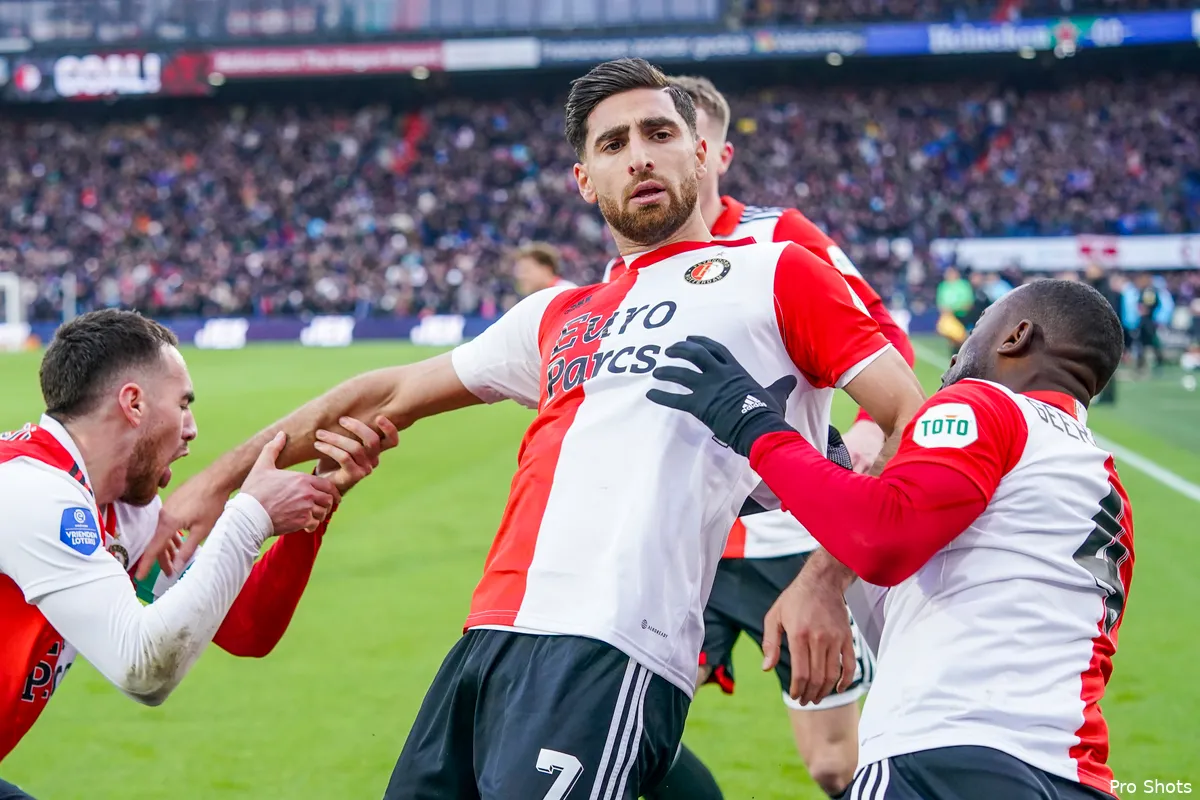 Jahanbakhsh blij met de kennis van Van Persie: "Hij is fantastisch"