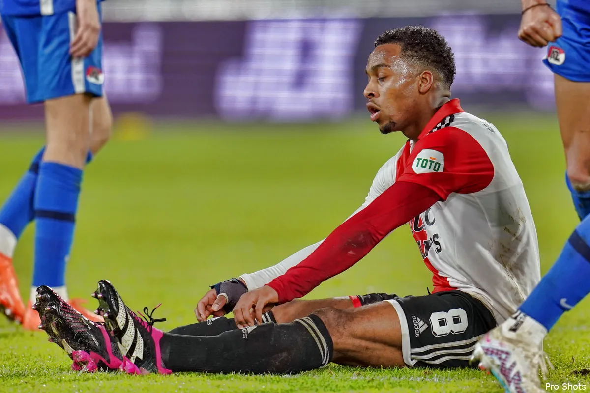 Timber voorlopig aan de kant met een knieblessure