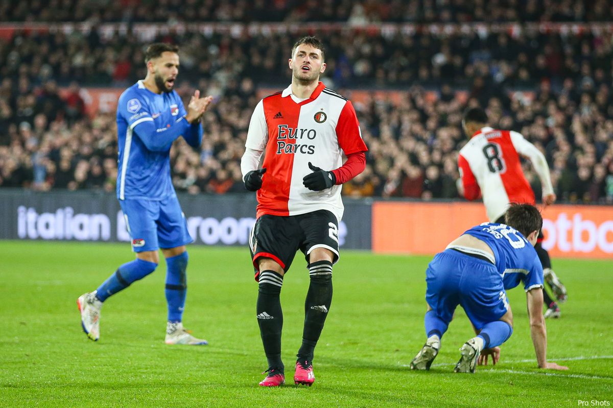 ''Ik vond Feyenoord zelfs een beetje angstig beginnen''