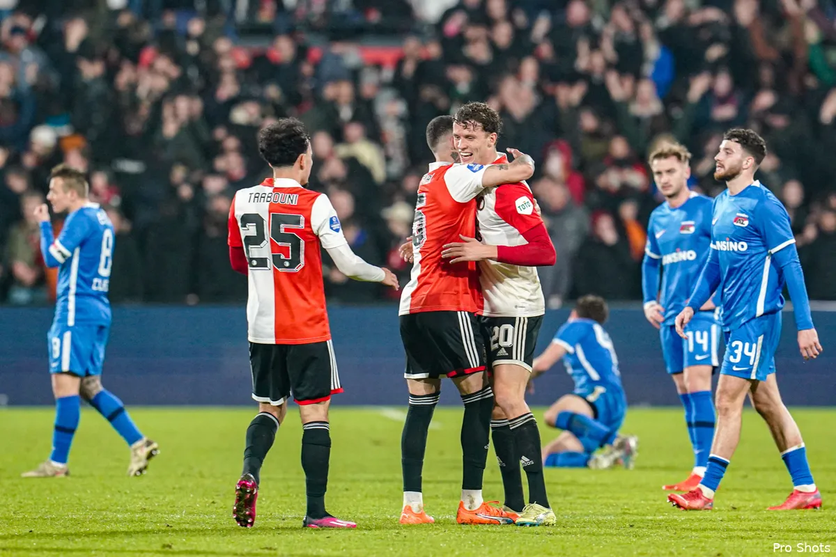 Wieffer: ''Voorin was het een beetje stroperig''